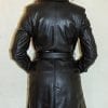 3/4 en cuir noir pour femme – Image 5