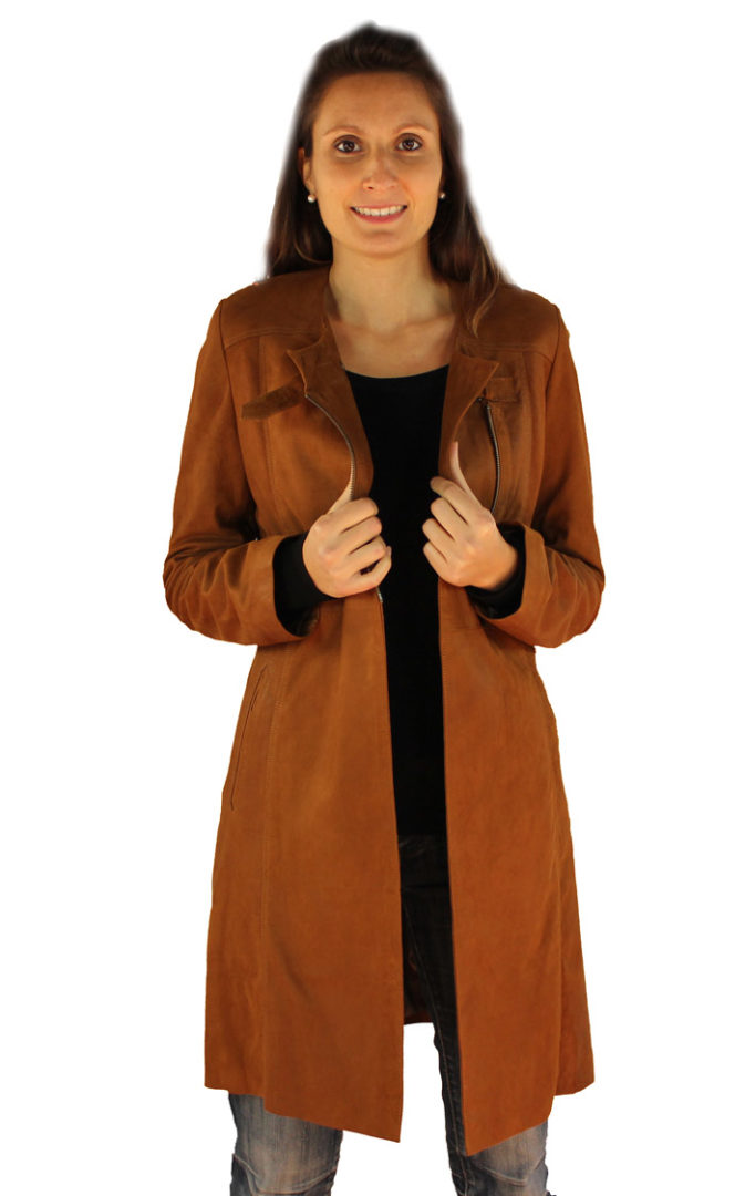 manteau 3 4 cintré femme