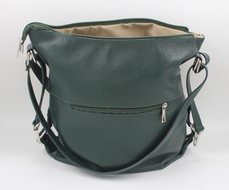 Sac en cuir vachette vert – Image 3