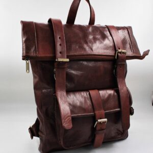 Sac à dos marron foncé