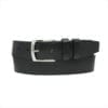 Ceinture en cuir noir large