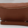 Banane en cuir camel