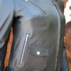 Blouson perfecto en cuir noir – Image 3