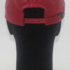 Casquette en cuir agneau rouge – Image 3