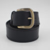 Ceinture en cuir bleu