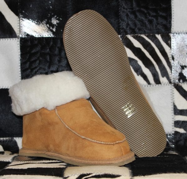 ROHDE FEMMES CHAUSSON Pantoufle Cuir Peau de Mouton Doublure Chaude