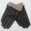 Gants en cuir agneau noir – Image 2