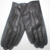 Gants en cuir agneau noir