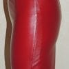 jupe en cuir rouge – Image 2