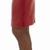 jupe en cuir rouge – Image 5