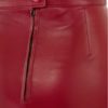 jupe en cuir rouge – Image 7