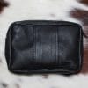 Pochette ceinture en cuir agneau noir – Image 2