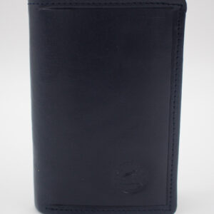 Porte carte cuir vachette bleu