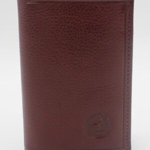 Porte carte cuir vachette marron