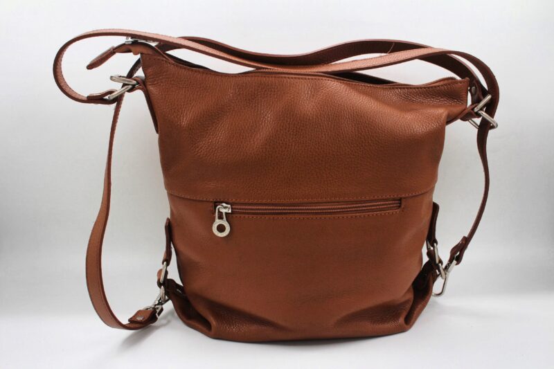 Sac en cuir vachette marron – Image 3