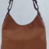 Sac à main en cuir camel