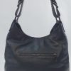 Sac à main en cuir noir – Image 2