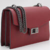 Sac à main en cuir de vachette rouge – Image 2