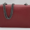 Sac à main en cuir de vachette rouge – Image 3