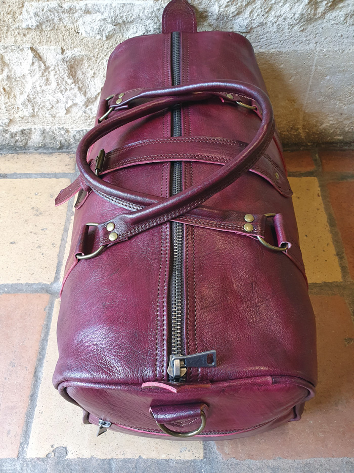 LeCabine Naturel - sac de voyage cuir Marron