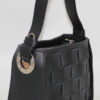 Sac à main en cuir noir – Image 2