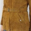 Veste en daim avec ceinture pour femme – Image 5